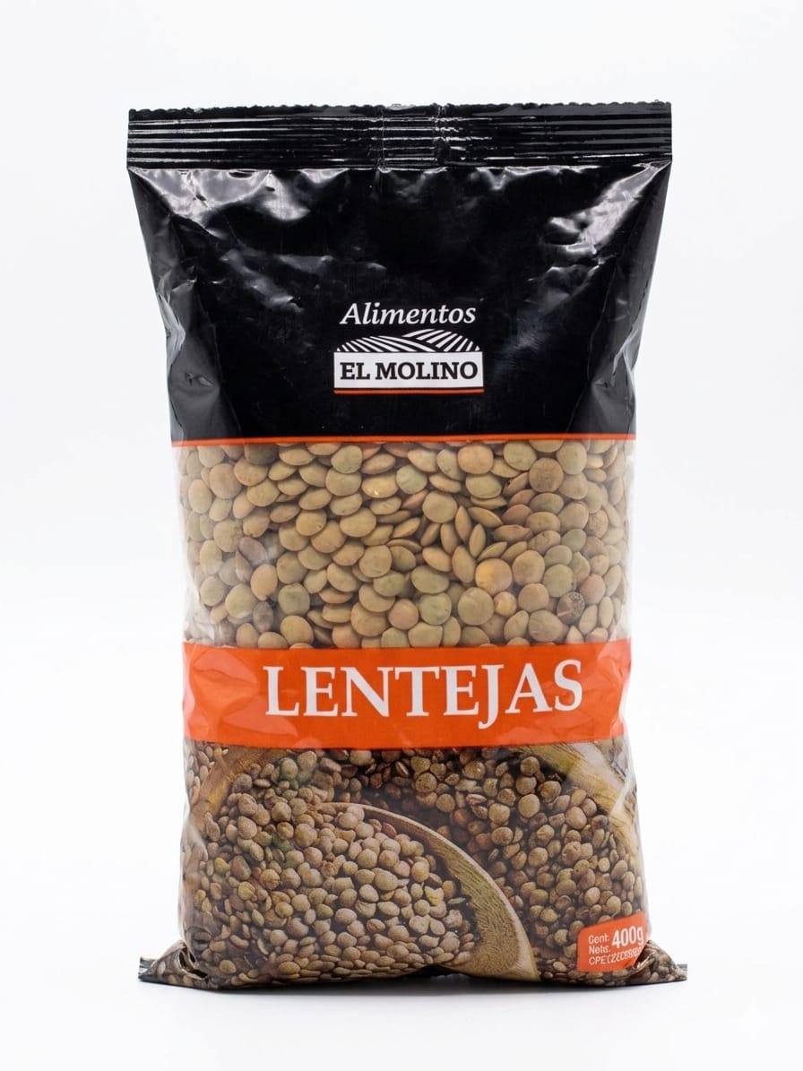 Lentejas marrones El Molino 400 GR 