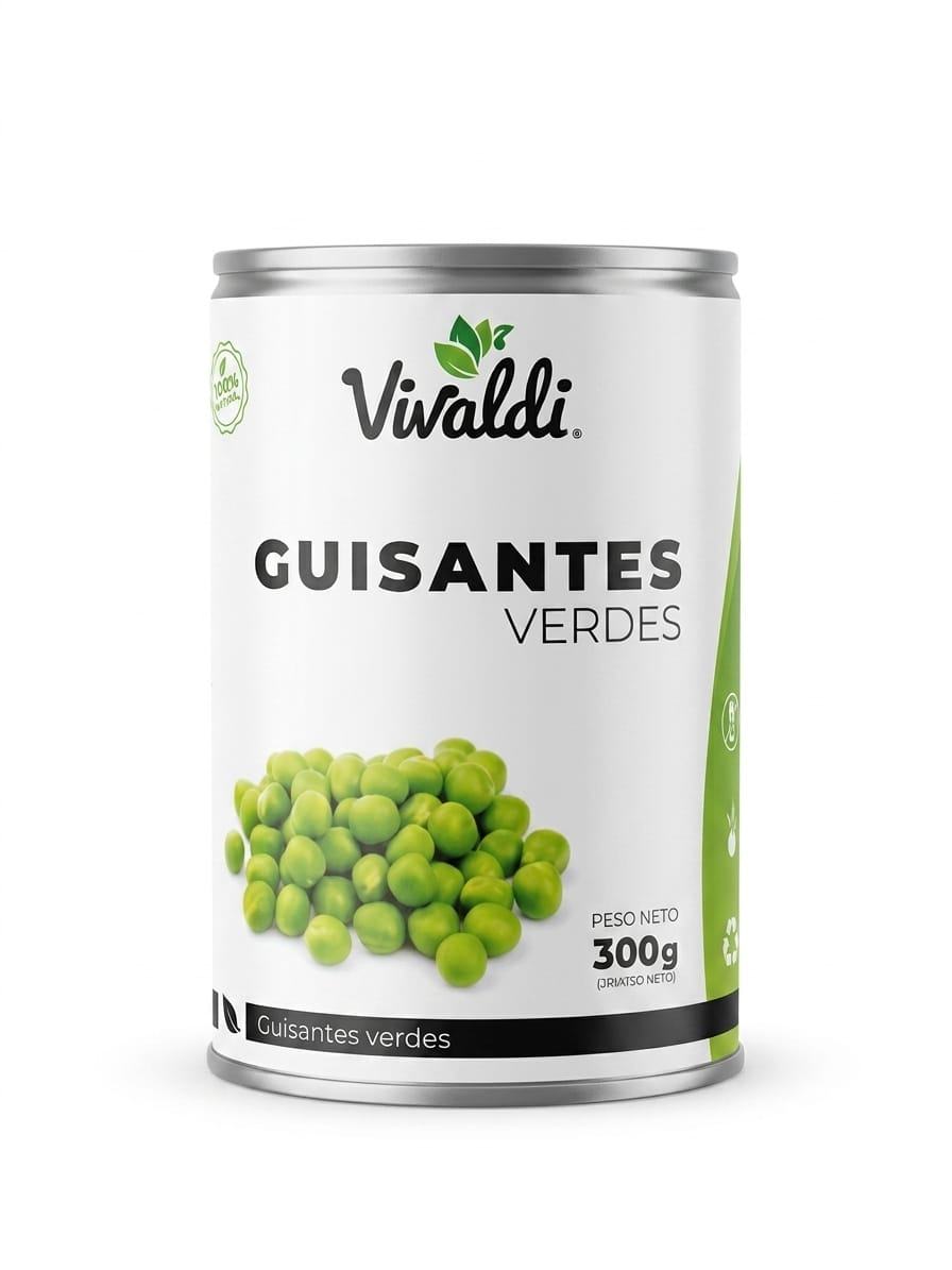 Guisantes Verdes Vivaldi 300 GR 