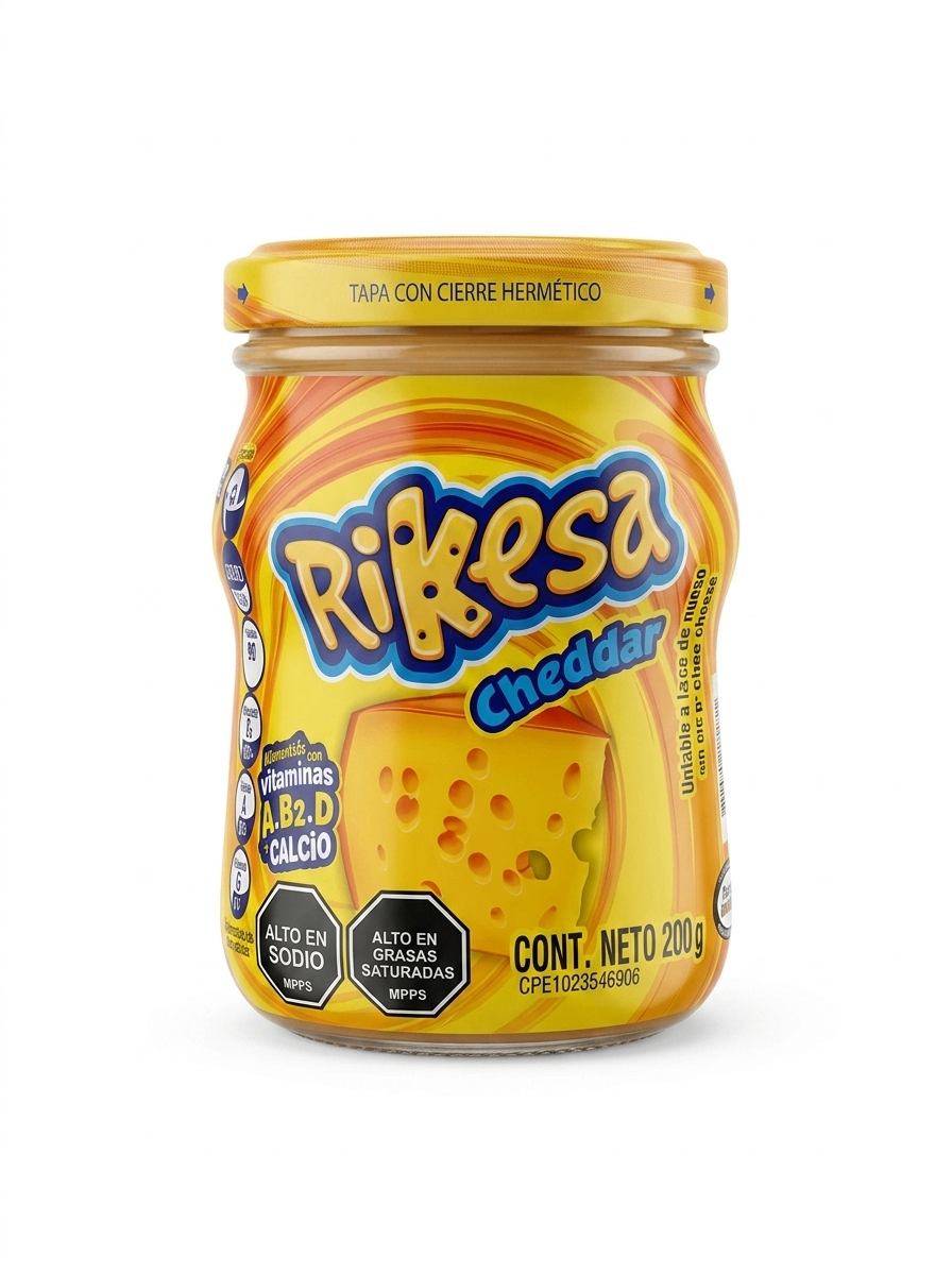 Rikesa Cheddar 200 GR