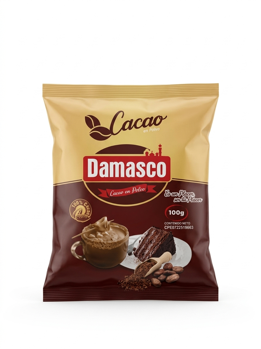 Cacao Damasco 100 GR 