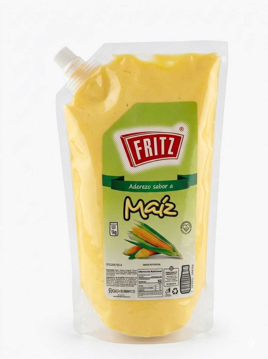Aderezo sabor a Maíz Fritz 1 KG