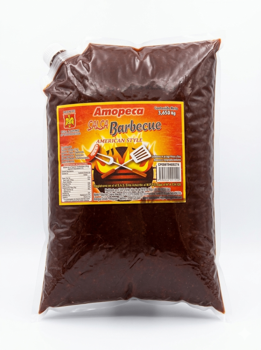 Salsa BBQ Amopeca 3.750 KG