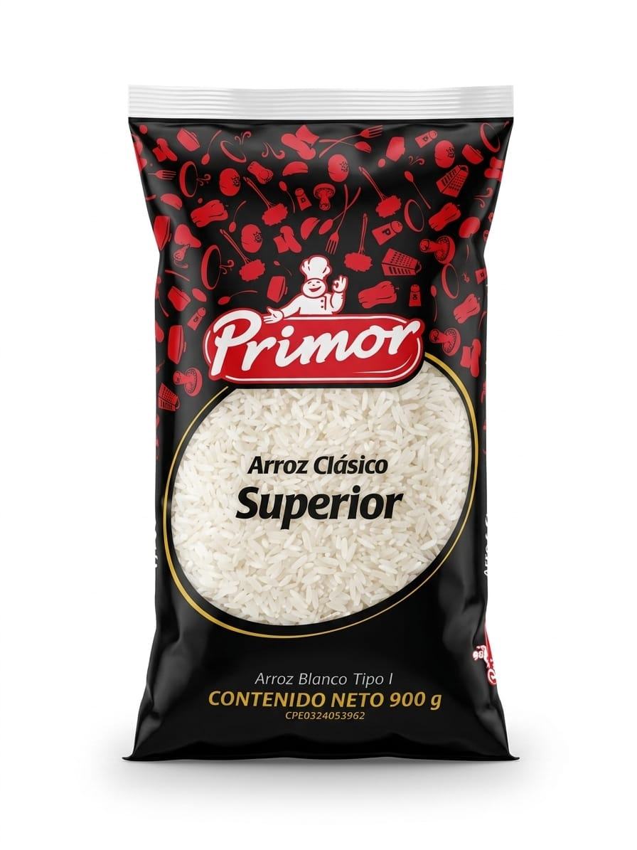Arroz Clásico Superior Primor 900 GR 