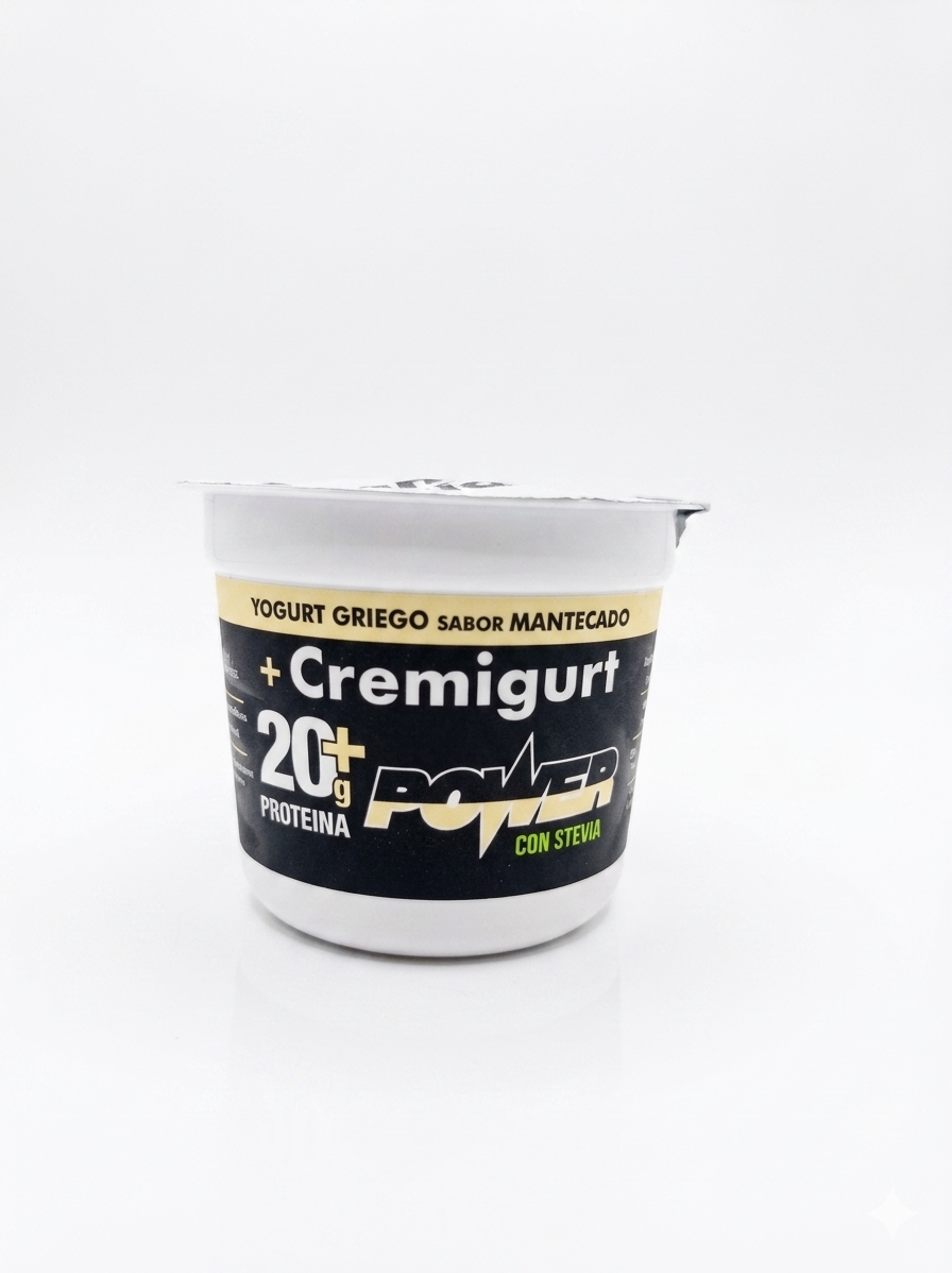 Yogurt Cremigurt Power sabor a Mantecado 150 Gr