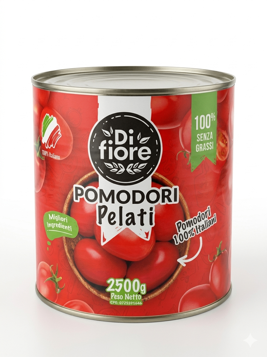 Tomates pelados 2.5 KG 