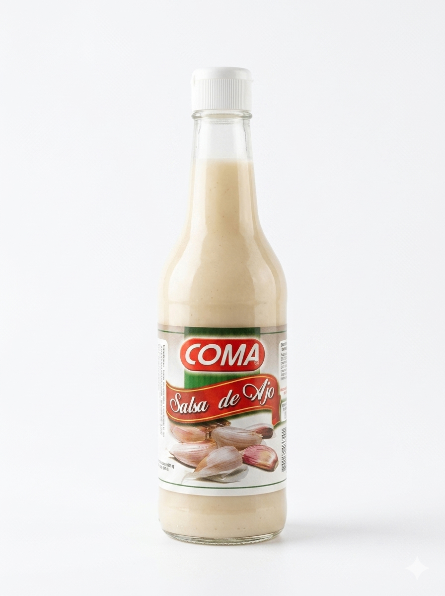 Salsa de Ajo Coma 300ml