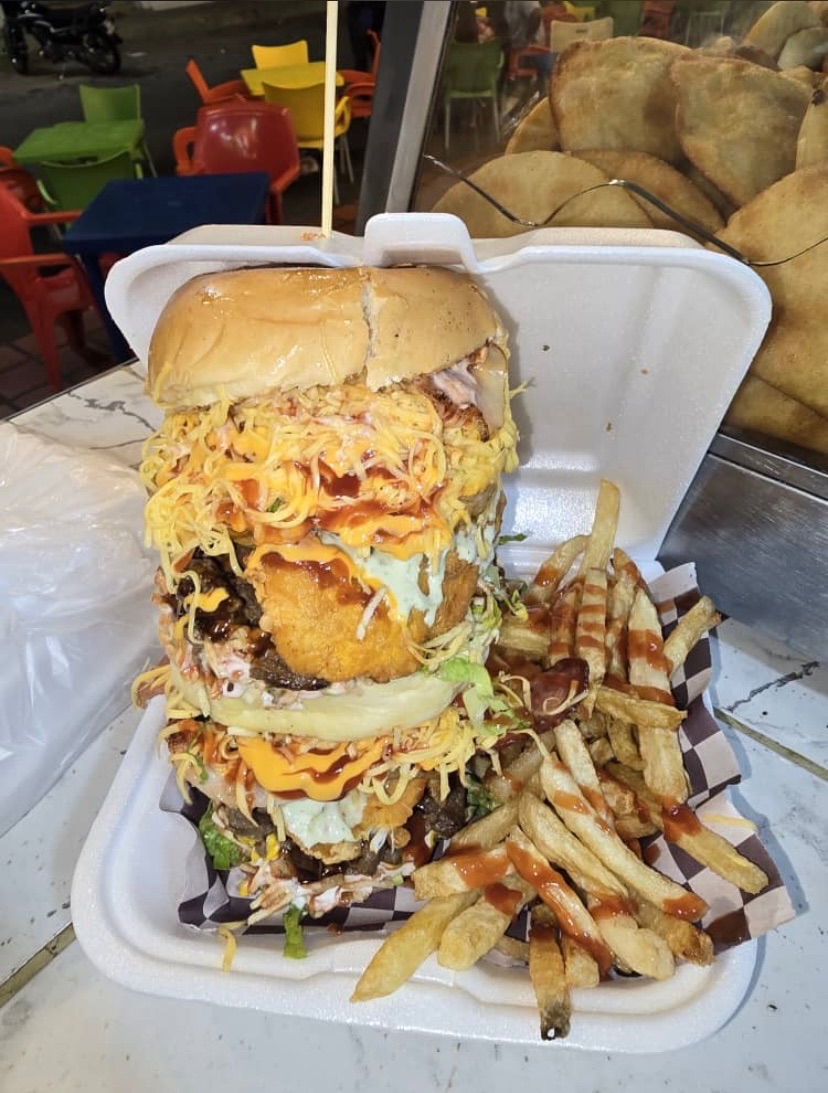 Hamburguesa wooper Taz burger 