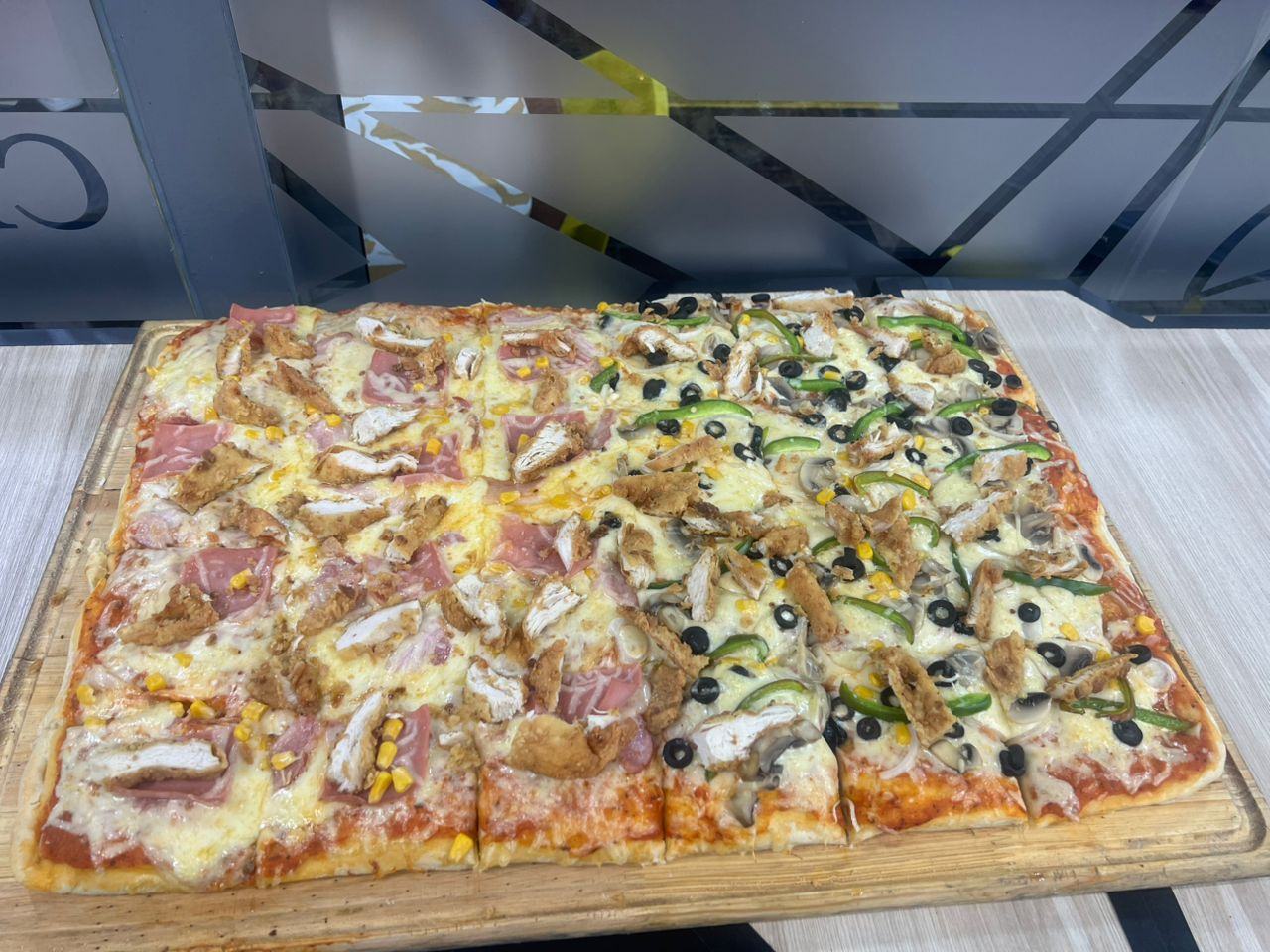 Pizza XL con adicionales