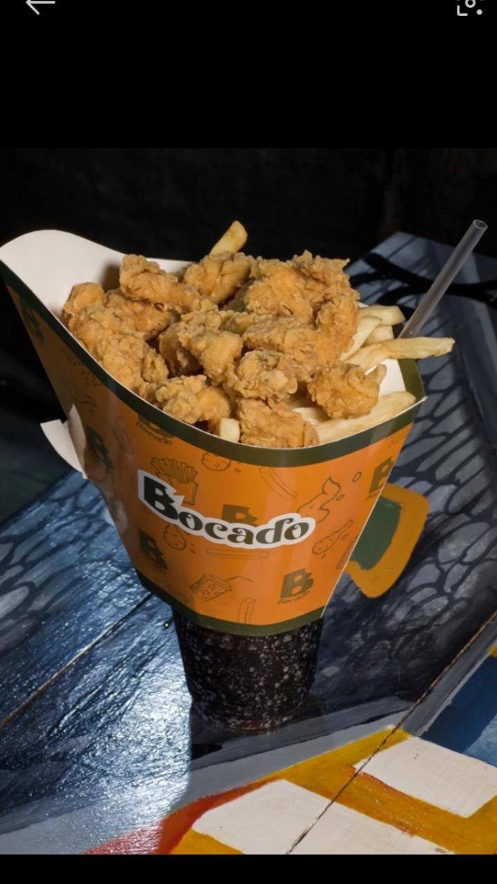 Cobovaso de cotufas de pollo