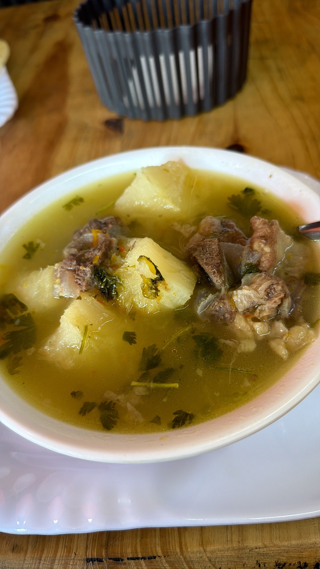 Sopa de res