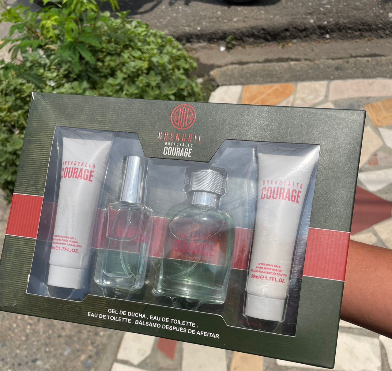 Kit de perfume de caballero