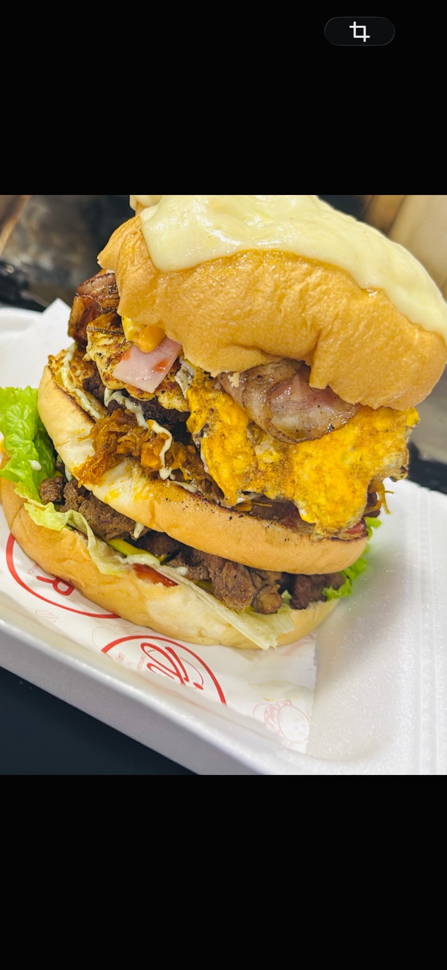 Hamburguesa súper podesora fulll