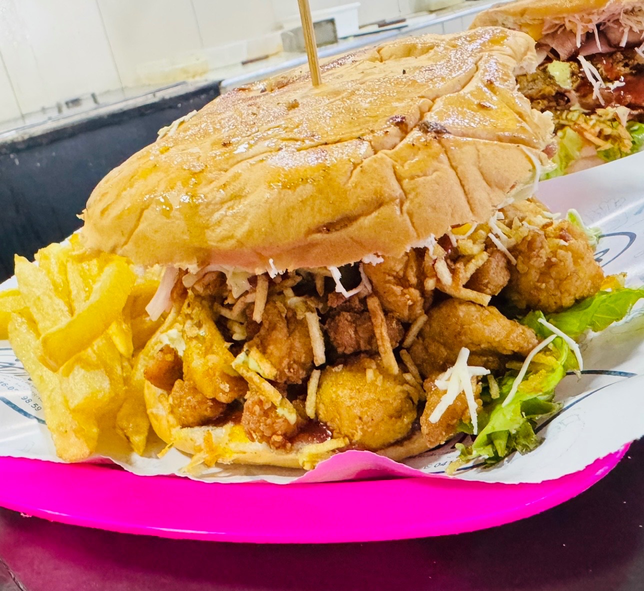 Hamburguesa Pollo crispy 